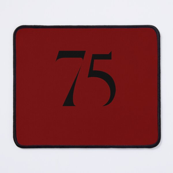 Item preview, 75, seventy-five, black, quake designed and sold by Numbers-Art.