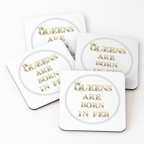 Item preview, Queens are born in February designed and sold by P-P-P-MOD.