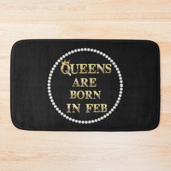 Item preview, Queens are born in February designed and sold by P-P-P-MOD.