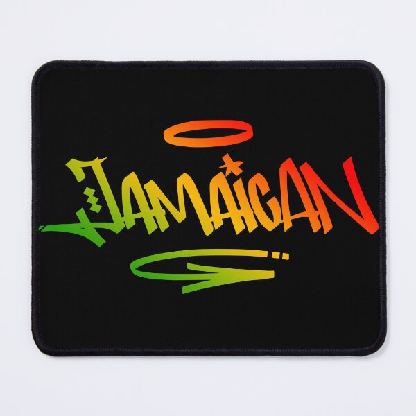 Item preview, Jamaican Graffiti Tag Style Rasta Colors Reggae designed and sold by rastauniversity.