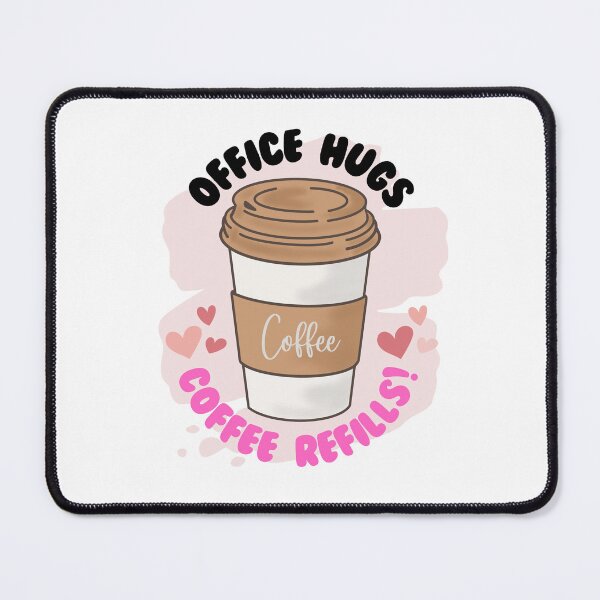 Item preview, Office Hugs and Coffee Refills! | Emotional Support Co-worker designed and sold by Morpheus Store.