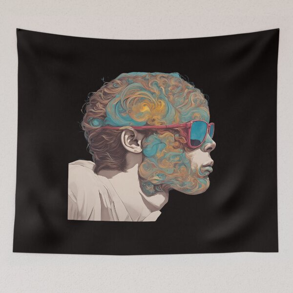 Item preview, Psychedelic Portrait designed and sold by Marcin-PL.