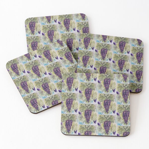 Item preview, Grapes in Watercolour designed and sold by lilacshoes_art.