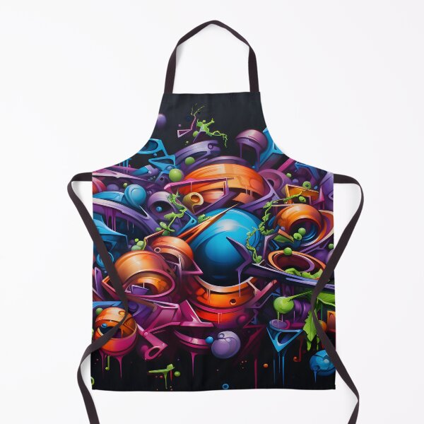Item preview, Cyberpunk Canvases: Futuristic Dystopian Sci-Fi Graffiti designed and sold by GreenInkXpress.