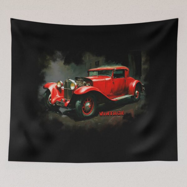 Item preview, RETRO CAR, classic, oldtimer, retro, vintage, automobile, history of vehicles, oldschoolcar,  designed and sold by CrisMor-Art.
