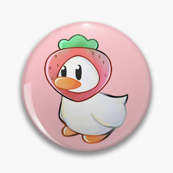 Item preview, Strawberry Fruit Duck designed and sold by franzieart.