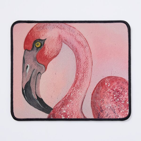 Item preview, Flamingo in Watercolour designed and sold by lilacshoes_art.