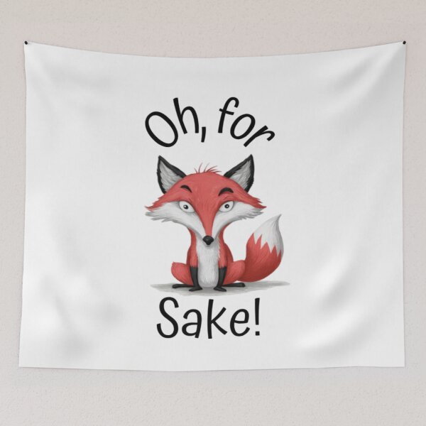 Item preview, funny fox, pun, funnyfits70, Humor, Funny designed and sold by FunnyFits70.