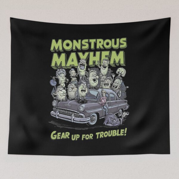 Item preview, Monstrous Mayhem designed and sold by JansenGS.