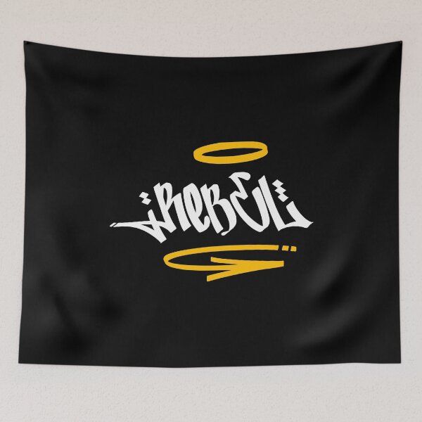 Item preview, Rebel Graffiti Tag Style Reggae designed and sold by rastauniversity.