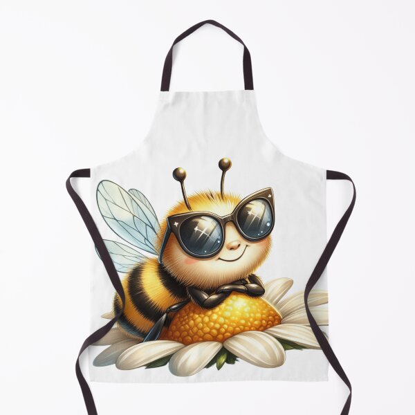 Item preview, Cute Bee with Sunglasses designed and sold by Ravensplace22.