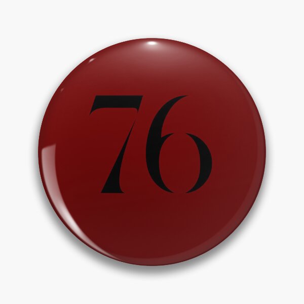 Item preview, 76, seventy-six, black, quake designed and sold by Numbers-Art.