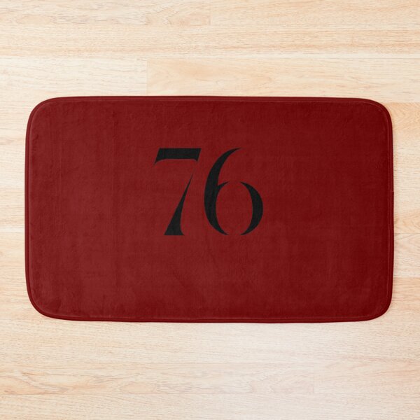 Item preview, 76, seventy-six, black, quake designed and sold by Numbers-Art.