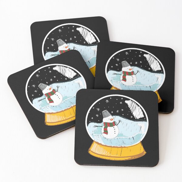 Item preview, Christmas Snowman Globe - Cute Winter Holiday Decor designed and sold by Luxuriously.