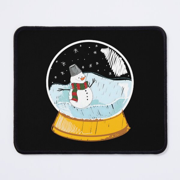 Item preview, Christmas Snowman Globe - Cute Winter Holiday Decor designed and sold by Luxuriously.