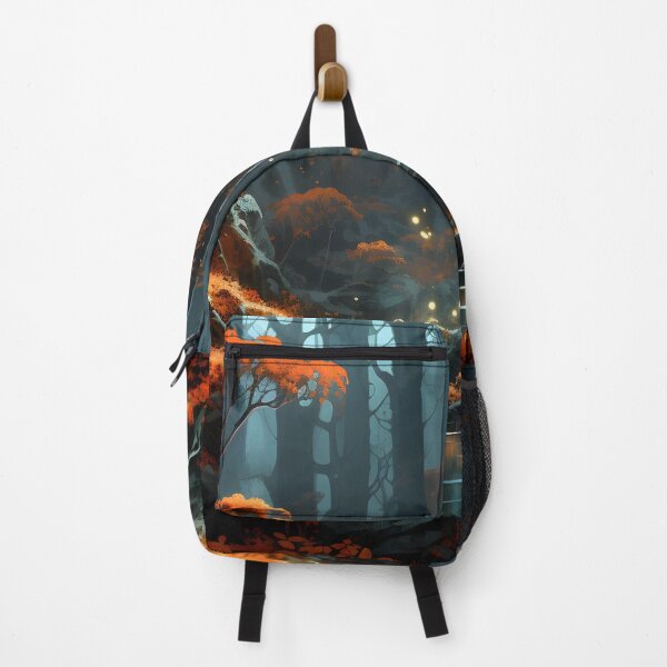 Item preview, Dystopian Autumn: Sci-Fi Whispers in the Enigmatic Forest designed and sold by GreenInkXpress.
