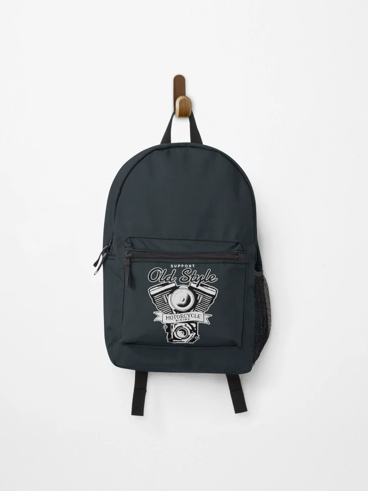 Thumbnail 1 of 3, Backpack, Motorcycle Riding designed and sold by DavePepin.