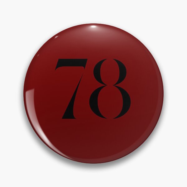 Item preview, 78, seventy-eight, black, quake designed and sold by Numbers-Art.