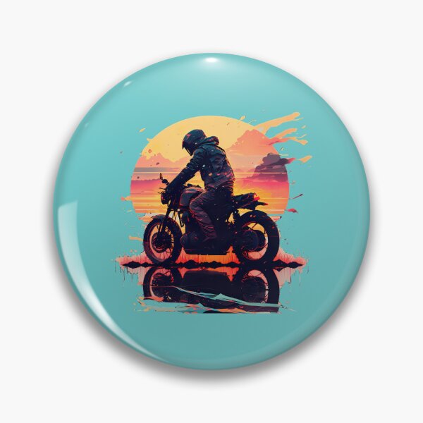 Item preview, Riding Into The Sunset A Motorcycle Adventure designed and sold by DavePepin.
