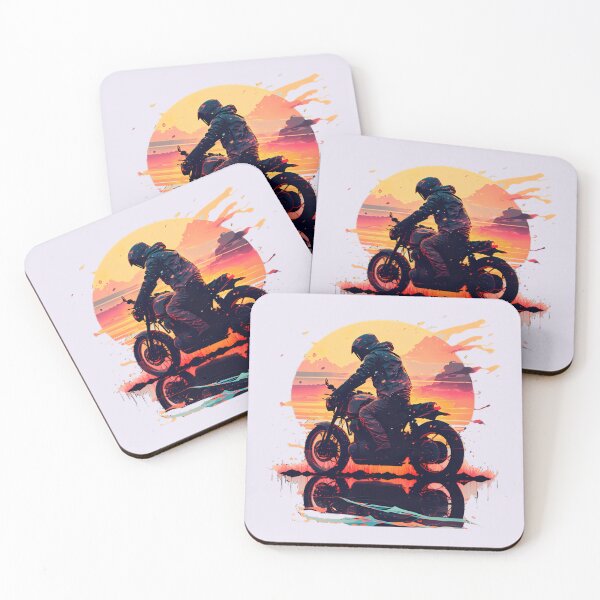 Item preview, Riding Into The Sunset A Motorcycle Adventure designed and sold by DavePepin.