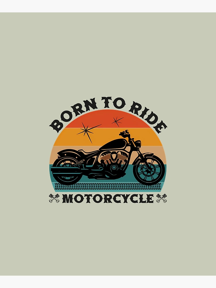 Thumbnail 6 of 6, Apron, Born To Ride Motorcycle designed and sold by DavePepin.