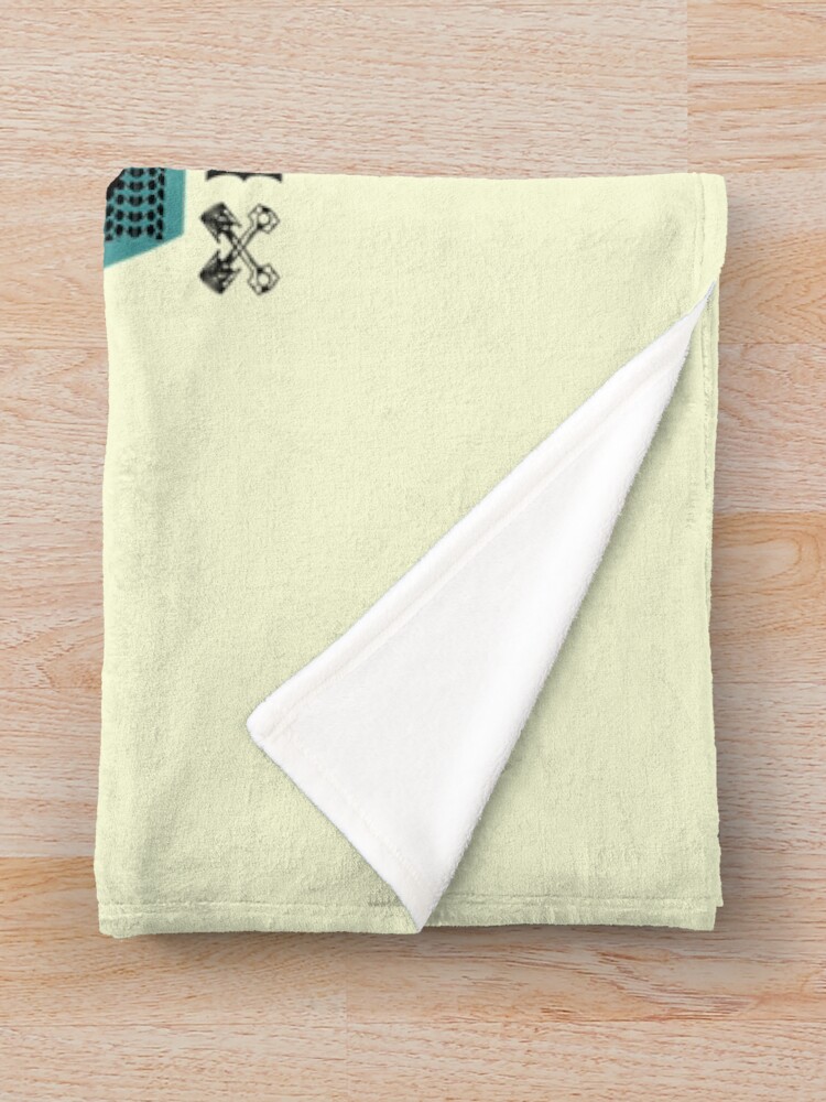 Thumbnail 3 of 6, Throw Blanket, Born To Ride Motorcycle designed and sold by DavePepin.