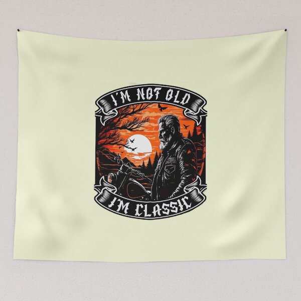Item preview,  IM Not Old IM Motorcycle Biker designed and sold by DavePepin.