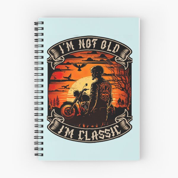 Item preview,  IM Not Old IM Motorcycle Biker designed and sold by DavePepin.