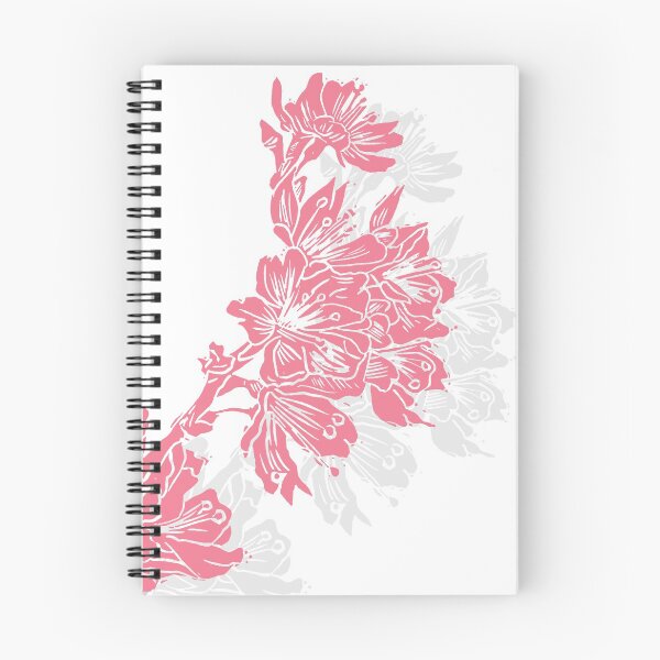 Item preview, Cherry Blossom Pink Block Print designed and sold by BiancaGreen.
