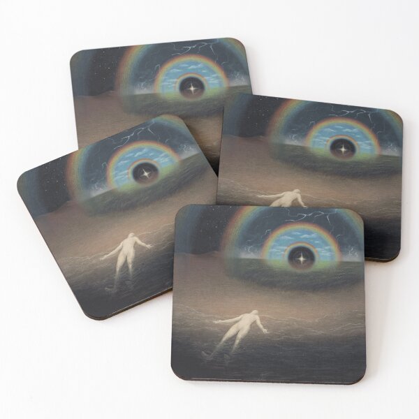 Item preview, Celestial Journey Surreal Ocean of Rainbows designed and sold by DaryMura5.