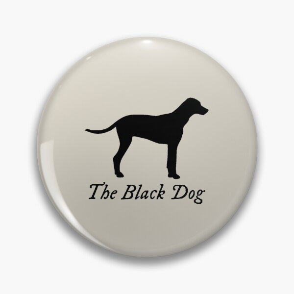 Item preview, The Black Dog Silhouette designed and sold by aestheticqueen.
