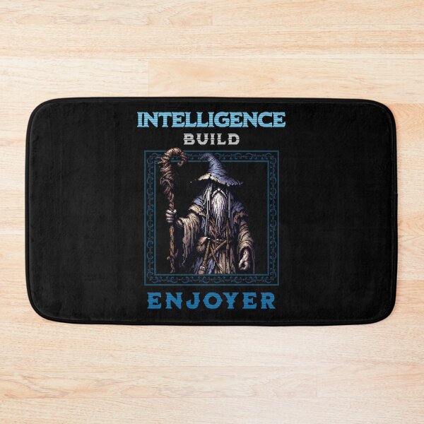 Item preview, Intelligence Mage Build Enjoyer Dank Souls RPG Meme designed and sold by Meme Master Merchandise.