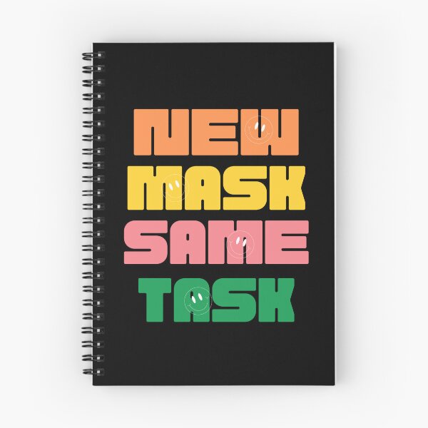 Item preview, New Mask, Same Task designed and sold by PulsePop.
