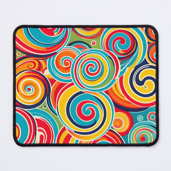 Item preview, Abstract Swirly Pattern Colourful designed and sold by druidwolfart.