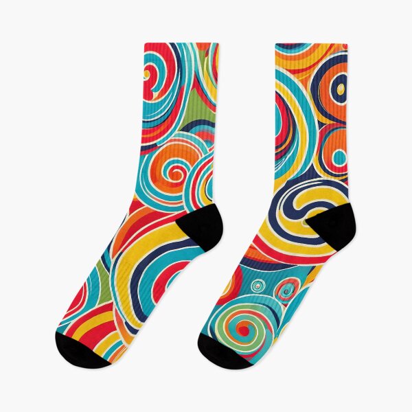 Item preview, Abstract Swirly Pattern Colourful designed and sold by druidwolfart.