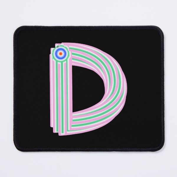 Item preview, Stylish Modern Alphabet D Typography Design | Trendy Graphic Art designed and sold by Luxuriously.