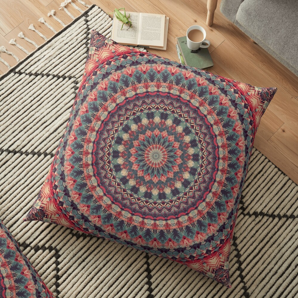 Mandala 126 Floor Pillow