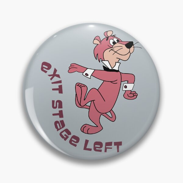 Item preview, Snagglepuss | Exit Stage Left designed and sold by W-A-W-A.