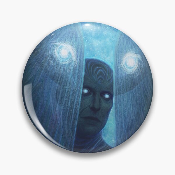 Item preview, Celestial Guardian Surreal Cosmic Watcher designed and sold by DaryMura5.