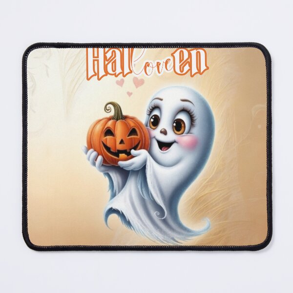 Item preview, Charming Halloveen Ghost and Pumpkin - LaLi Designs designed and sold by LaLi-Designs.
