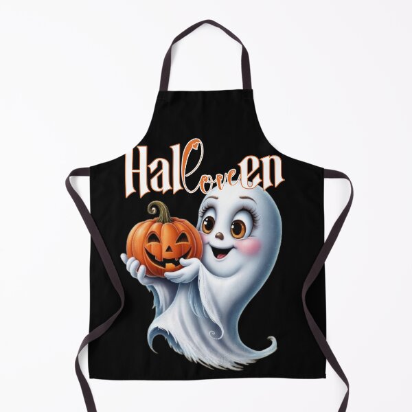 Item preview, Charming Halloveen Ghost and Pumpkin - LaLi Designs designed and sold by LaLi-Designs.