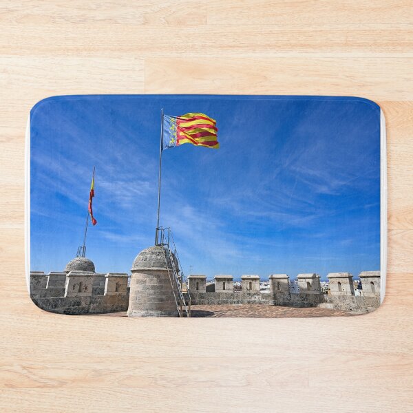 Item preview, Community of Valencia flag on top of the Quart Towers in Valencia,Spain designed and sold by goceris.