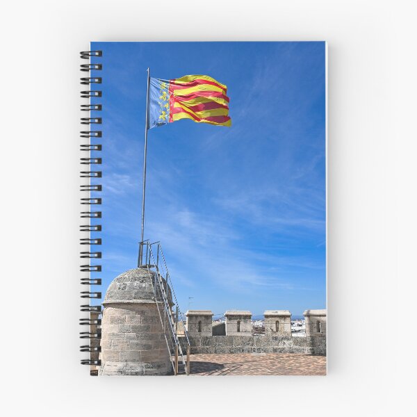 Item preview, Community of Valencia flag on top of the Quart Towers in Valencia,Spain designed and sold by goceris.