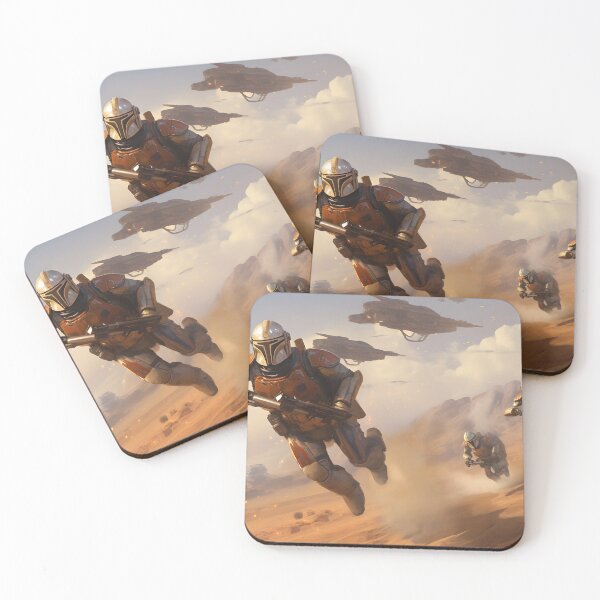 Item preview, Mandalorian Skies: Combat Soars in the Galactic Winds designed and sold by GreenInkXpress.