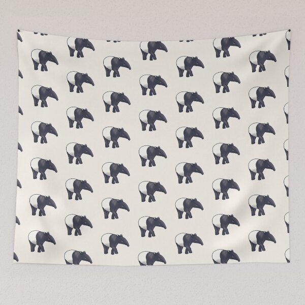 Item preview, Malayan Tapir art  designed and sold by Artofmayara.