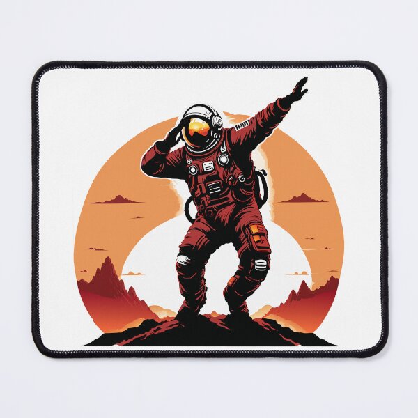 Item preview, Astronaut in dabbing pose on Mars designed and sold by DigitalPartisan.