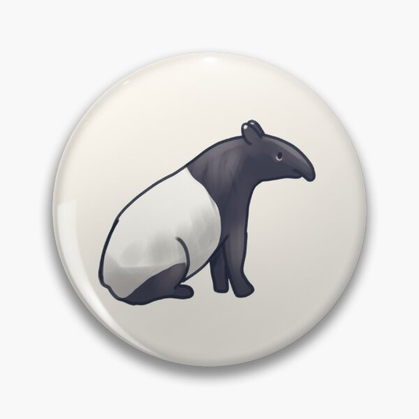 Item preview, Cute Malayan Tapir art  designed and sold by Artofmayara.