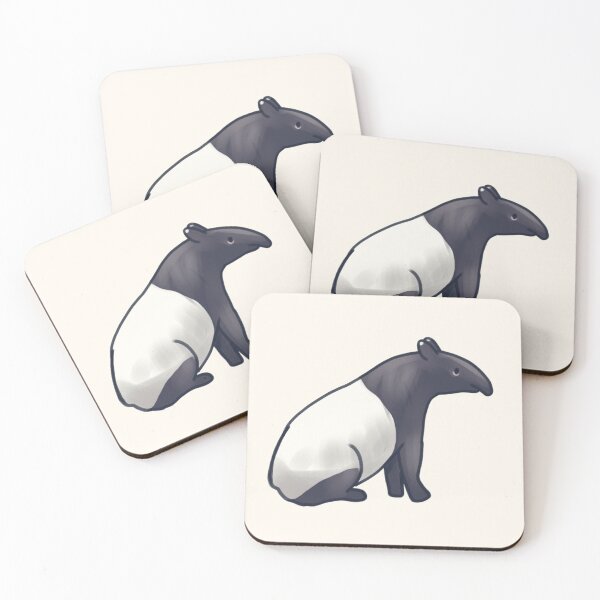 Item preview, Cute Malayan Tapir art  designed and sold by Artofmayara.