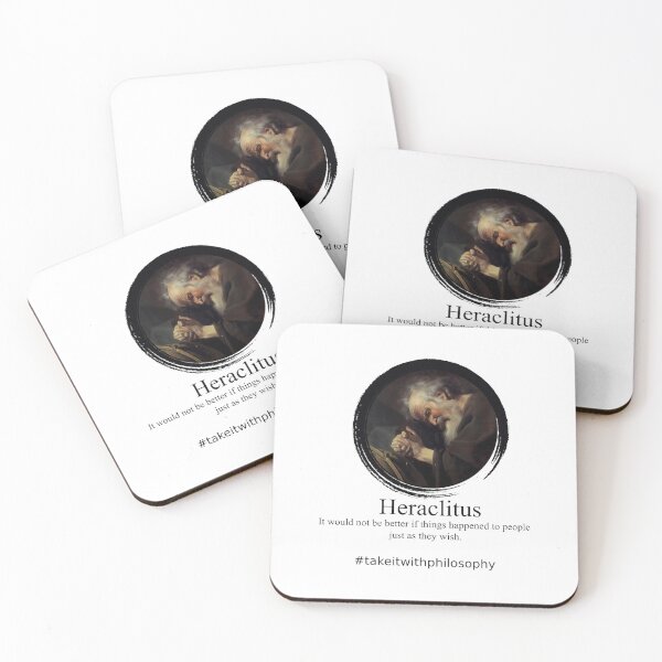 Item preview, Heraclitus - Take it with Philosophy designed and sold by BKLYNLNDNS.