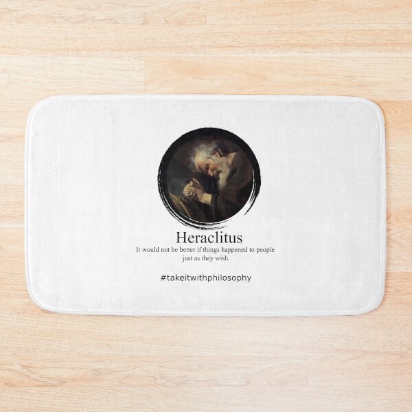 Item preview, Heraclitus - Take it with Philosophy designed and sold by BKLYNLNDNS.